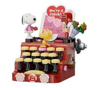 PAN TASY Set Construction Figurine Peanuts, Machine à écrire (86913)