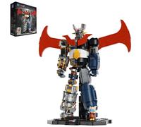 PAN TASY Set de Construction Robot Mecha Mazinger Z 38 cm, Modèle d’Anime Classique Très Détaillé avec Autocollants Métalliques, Articulations Mobiles, Armure Amovible Modes de Combat Transformables