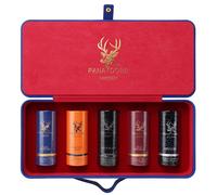 Pana-Dora-Sweden Parfums-pour-hommes Aqua-de-DoraBlueKit de voyage Eau de Parfum Aqua De Dora 15 ml + Eau de Parfum Forever Love 15 ml + Extrait de Parfum Onyx Black 15 ml + Extrait de Parfum Oud Repu