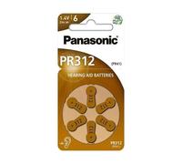 Pana Zinc Air Pr-312/6lb 1.4v 6er 312