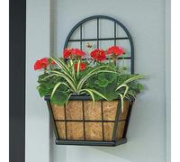 Panacea 81437 Jardinière murale de ferme moderne avec treillis, 29,2 cm de large