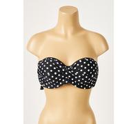 panache maillots de bain femme de couleur noir 95G