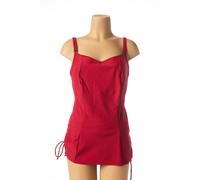panache maillots de bain femme de couleur rouge 100F