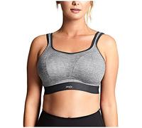 Panache Women's Non-Wired Sports Bra Soutien-Gorge, Anthracite/Gris, 90F Femme
