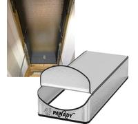 PANADY Housse d'isolation ignifuge pour escaliers de grenier - 63,5 x 137,2 x 27,9 cm - Housse d'isolation ignifuge pour porte de grenier - Housse d'isolation pour escalier de grenier - Housse