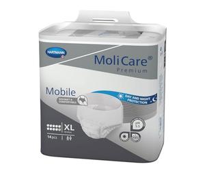 Pañal Molicare Prem Mobile 10 Gts Xl 14U