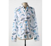panama chemises homme de couleur bleu M