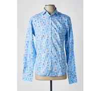 panama chemises homme de couleur bleu S