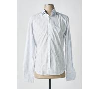 panama chemises homme de couleur bleu S