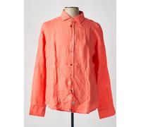 panama chemises homme de couleur orange