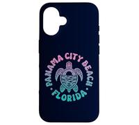 Panama City Beach Floride Sea Turtle Surfer Souvenir Rétro Coque pour iPhone 16