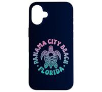 Panama City Beach Floride Sea Turtle Surfer Souvenir Rétro Coque pour iPhone 16 Plus