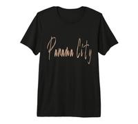 Panama City Florida - Design Vintage et élégant T-Shirt Haut de Gamme