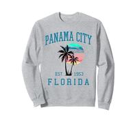 Panama City Florida Spring Vacations Plage Palmiers été Sweatshirt