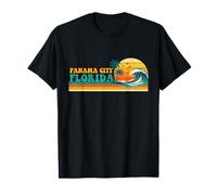 Panama City Floride - Vacances de Plage rétro T-Shirt