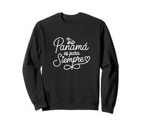 Panama is Forever - Panama Patriotic Heart Line Art Sweatshirt