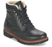Panama Jack Bottes Rangers à lacets 03 Aviator Cuir Noir Semelle antidérapante Taille 43