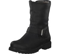 Panama Jack Bottes de moto Singapour pour femme., Black B022, 36 EU