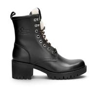 Panama Jack Bottes D'Hiver Chaudes et Imperméables en Cuir Tibi à Talons