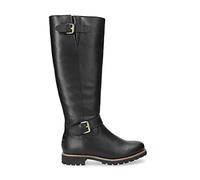 Panama Jack Femme Bottes Amberes Igloo Trav, Dame Bottes Classiques,Semelle intérieure Amovible,Bottes en Cuir,Noir (Schwarz),38 EU / 5 UK
