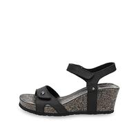 Panama Jack Femme Julia Basics Sandales Bout Ouvert, Noir (Negro B1), 40 EU