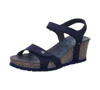 Panama Jack Femme Julia Basics Sandales Bride Cheville, Bleu (Marino B10), 40 EU