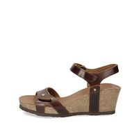 Panama Jack Femme Julia Clay Sandales Bride Cheville, Marron (Cuero B1), 42 EU