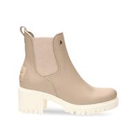 Panama Jack Femme Pia Bottines Chelsea, Taupe, 39 EU