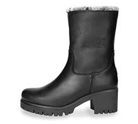 Panama Jack Femme Piola Botte mi-Mollet, Schwarz, 41 EU