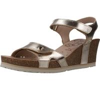 Panama Jack Julia Shine Sandales compensées Femme, Oro B003, 40 EU