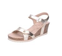 Panama Jack Sandales compensées Julia Shine Femme Oro B003 42 EU