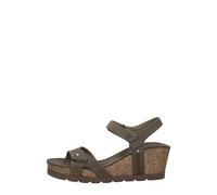 Panama Jack - Sandales compensées Julia - Femme - Chaussures - Gris - Taille: 40 EU