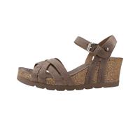 Panama Jack - Sandales Compensées Plateforme - Femme - Chaussures - Gris - Taille: 38 EU
