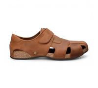 Panama Jack Sandales d'été Fletcher Basics C5 pour homme, en cuir marron écorce, idéales pour la marche en extérieur.