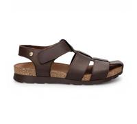 Panama Jack Sandales d'été imperméables pour hommes Fletcher Stanley C1 en cuir marron écorce