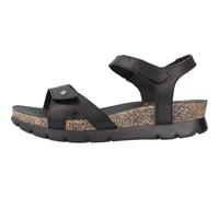 Panama Jack - Sandales Plates Élégantes - Femme - Chaussures - Noir - Taille: 42 EU