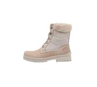 Panama Jack - Bottes montantes fourrées - Tuscani Nobuck Crudo/Raw pour Femme en Cuir - Taille 40 - Beige Beige 40