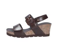 Panama Jack - Valle Wedge Sandal - Femme - Chaussures - Brun - Taille: 36 EU