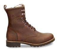Panama Jack IBI B2 Ibi B2 Bottines d'hiver pour femme Marron | Bottes d'hiver marron à lacets, fermeture éclair latérale, imperméables, pour femme