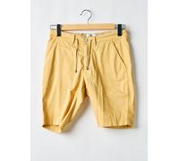 panama shorts / bermudas homme de couleur jaune