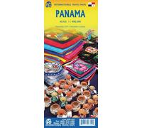 Collectif – Panama Waterproof – Carte étanche, échelle 1 : 400 000 – Broché