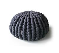 Panapufa Pouf en laine Oslo 40 x 35 cm - 3PO/40/35/GRA