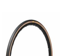 Panaracer Agilest Duro TLR - Pneu sans Chambre à air - Protection Accrue Contre Les crevaisons - Haute adhérence, Faible résistance, Haute Performance - 700 x 25C Noir/Ambre