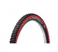 Panaracer Fire XC Pro Tubeless Compatible Folding Tyre Pneu Mixte, Noir/Rouge, 26 x 2.10