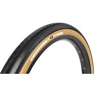 Panaracer Gravelking 650b Pneus Semi-Lisses TLR pour vélo en Gravier pliants sans Chambre à air | SS à roulement Rapide avec composé ZSG et boîtier TuffTex | Contrôle amélioré sur Route accidentée et
