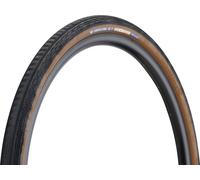 Panaracer Gravelking Semislick+ Tubeless 700c X 35 Gravel Tyre Doré 700C x 35 Brown