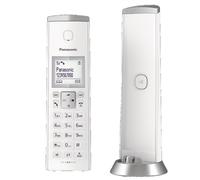 PANAS TEL.CORDLESS KX-TGK212JTW BLANC DECT GAP design DUO, écran 1.5'' mains libres, répertoire 50 numéros