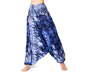 PANASIAM Aladin Batik Pants, XL Blue