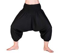 PANASIAM Aladin Pants 3/4, Plain_Black