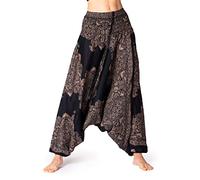 PANASIAM Aladin Pants, AeOrnament V2-Schwarz XL